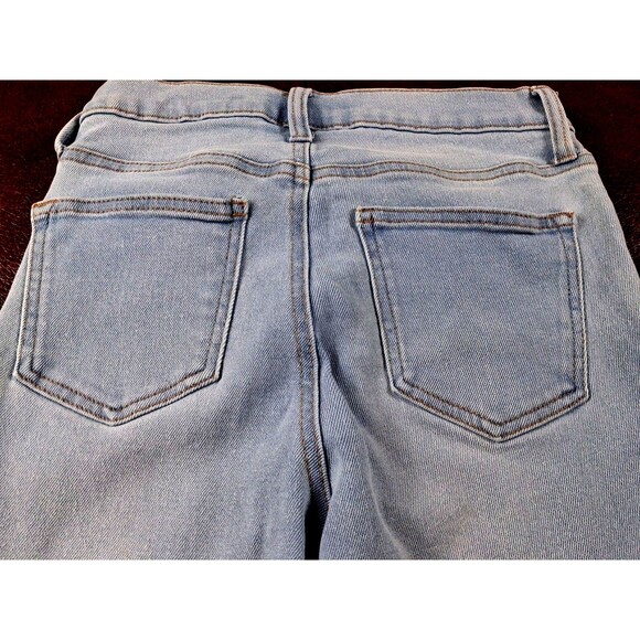 Women’s RE Generation Skinny Jeans 3/26 Stretch Washed Blue Mid/High Rise - Picture 10 of 16